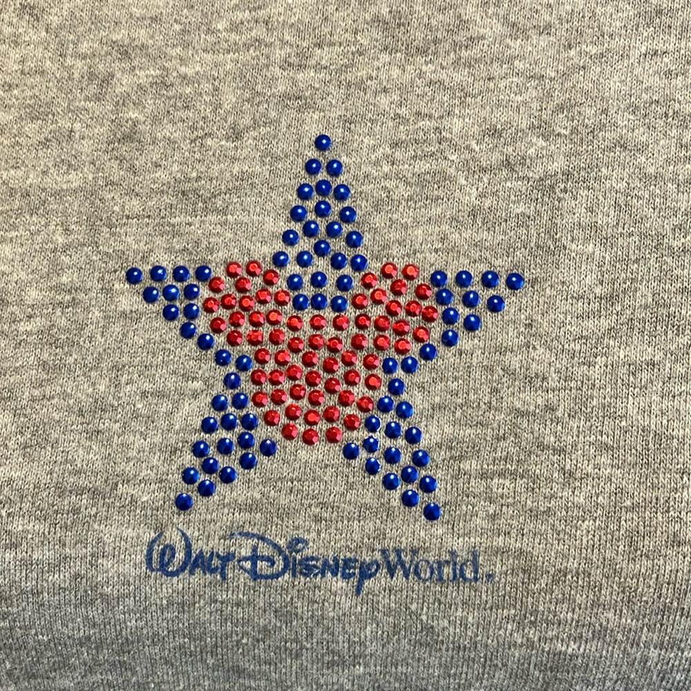 Disney Gray Long Sleeve Boxy Sweatshirt - Picture 3 of 8